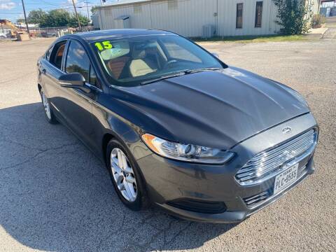 2015 Ford Fusion for sale at Rauls Auto Sales in Amarillo TX