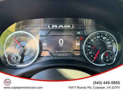 2021 RAM 1500