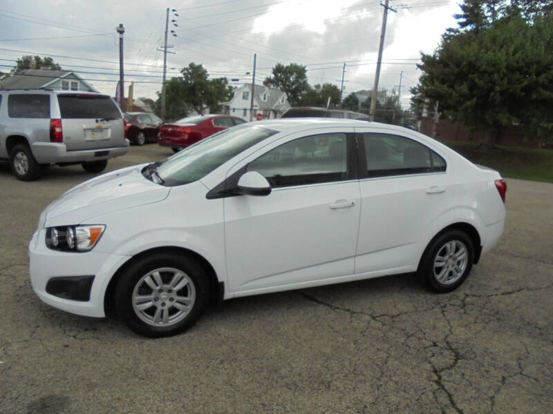 2015 Chevrolet Sonic for sale at B & G AUTO SALES in Uniontown PA