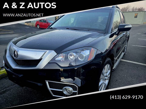 2012 Acura RDX for sale at A & Z AUTOS in Westfield MA