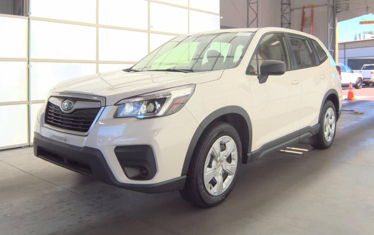 White 2019 Subaru Forester Base AWD Base 4dr Crossover 1