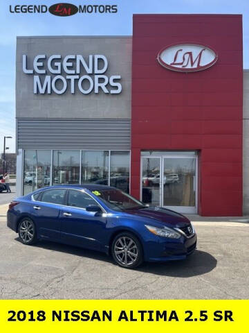 2018 Nissan Altima for sale at Legend Motors of Ferndale in Ferndale MI