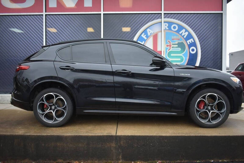 Used 2022 Alfa Romeo Stelvio Ti Veloce with VIN ZASPAKBNXN7D24238 for sale in Strongsville, OH