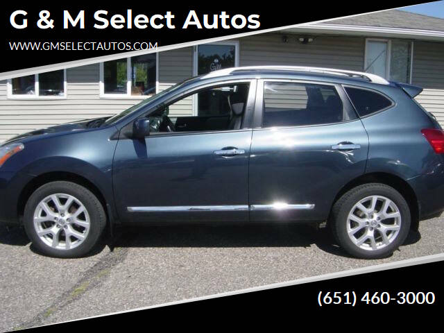 2013 Nissan Rogue for sale at G & M Select Autos in Farmington MN