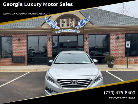 2015 Hyundai Sonata for sale at Georgia Luxury Motor Sales in Cumming GA