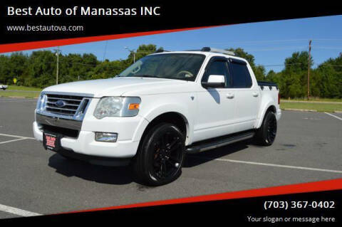 2007 Ford Explorer Sport Trac for sale at Best Auto of Manassas INC in Manassas VA