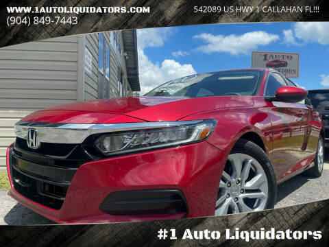 2020 Honda Accord for sale at #1 Auto Liquidators in Callahan FL