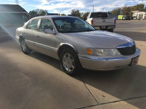 2000 Lincoln Continental for sale at HENDRICKS MOTORSPORTS in Cleveland OK