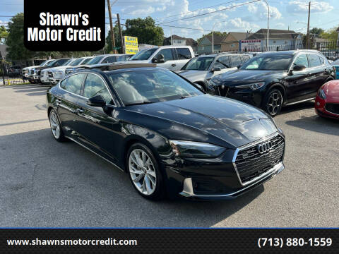 2020 Audi A5 Sportback for sale at Shawn's Motor Credit in Houston TX