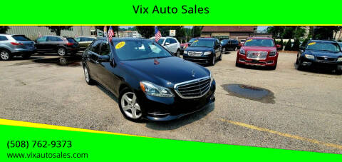 2016 Mercedes-Benz E-Class for sale at Vix Auto Sales in Worcester MA