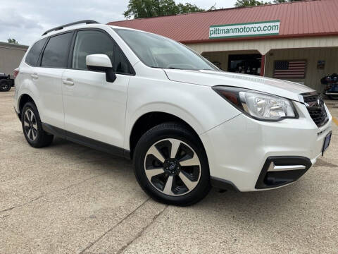 2017 Subaru Forester for sale at PITTMAN MOTOR CO in Lindale TX