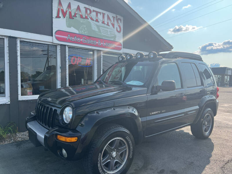 2003 Jeep Liberty for sale at Martins Auto Sales in Shelbyville KY