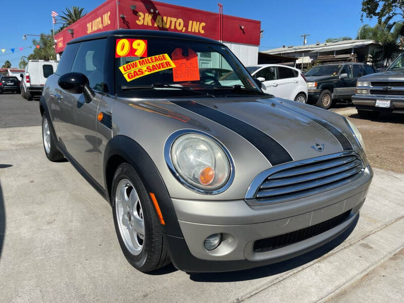 2009 MINI Cooper for sale at 3K Auto in Escondido CA