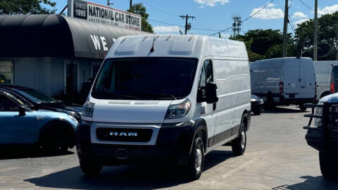 2022 RAM ProMaster for sale at National Car Store in West Palm Beach FL