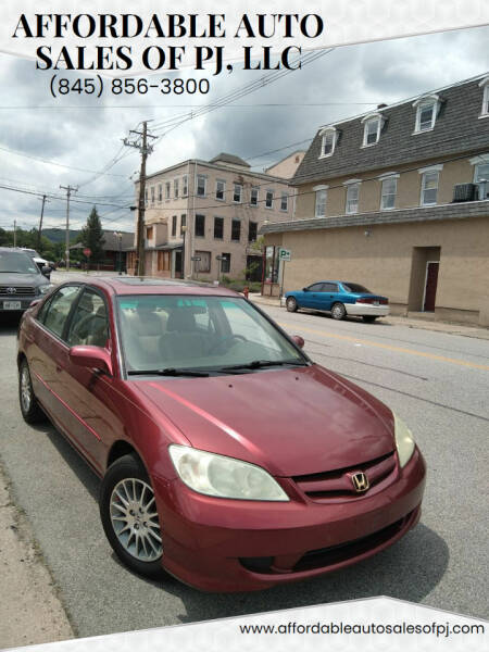 2005 Honda Civic for sale at Affordable Auto Sales of PJ, LLC in Port Jervis NY
