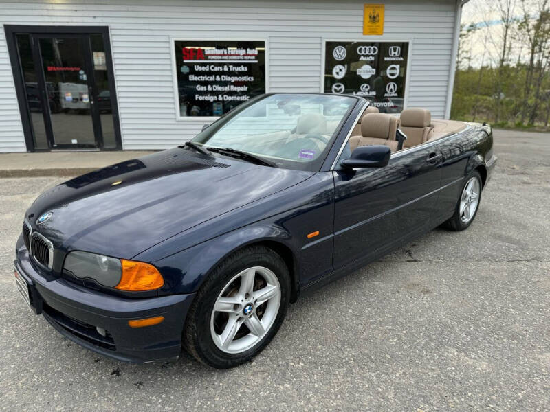 Used 2003 BMW 3 Series 325 with VIN WBABS33413PG90162 for sale in Bath, ME