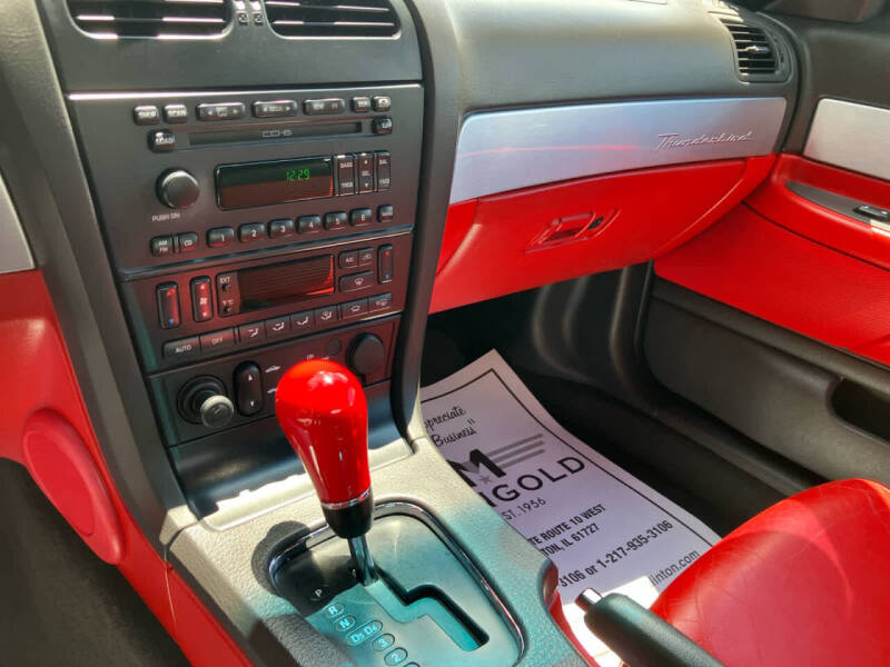 2002 Ford Thunderbird Deluxe