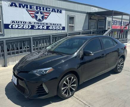 2018 Toyota Corolla for sale at AMERICAN AUTO & TRUCK SALES LLC in Yuma AZ