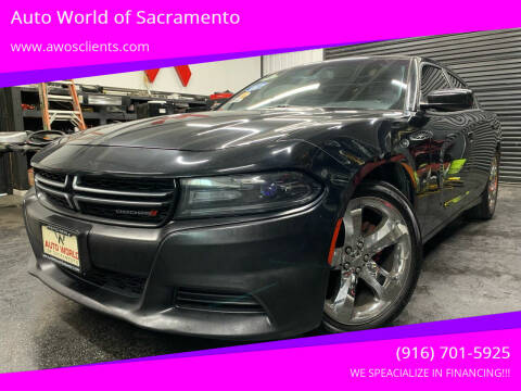 2015 Dodge Charger for sale at Auto World of Sacramento Elder Creek in Sacramento CA