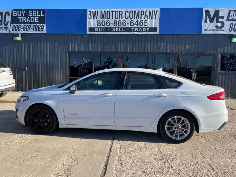 2019 Ford Fusion Hybrid for sale at 3W Motor Company in Fritch TX