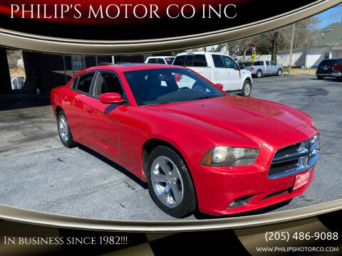 2011 Dodge Charger for sale at PHILIP'S MOTOR CO INC in Haleyville AL