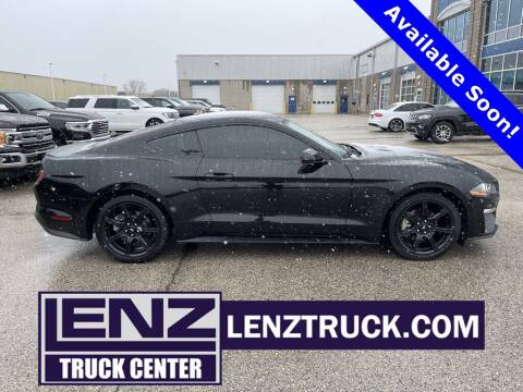 2019 Ford Mustang for sale at LENZ TRUCK CENTER in Fond Du Lac WI