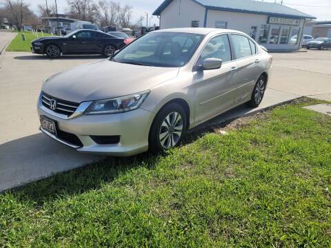 2013 Honda Accord for sale at CFN Auto Sales in West Fargo ND