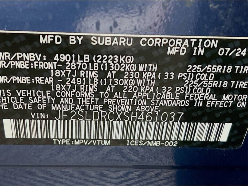 2025 Subaru Forester Limited