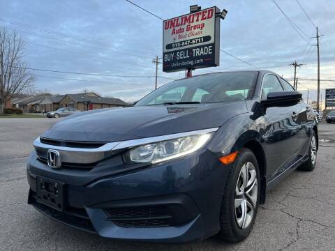 2018 Honda Civic for sale at Unlimited Auto Group in West Chester OH