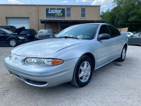 2004 Oldsmobile Alero for sale at LUCKOR AUTO in San Antonio TX