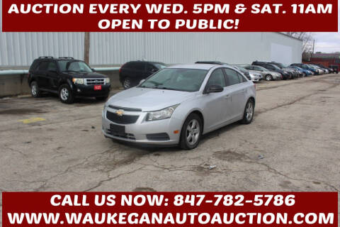 2013 Chevrolet Cruze for sale at Waukegan Auto Auction in Waukegan IL