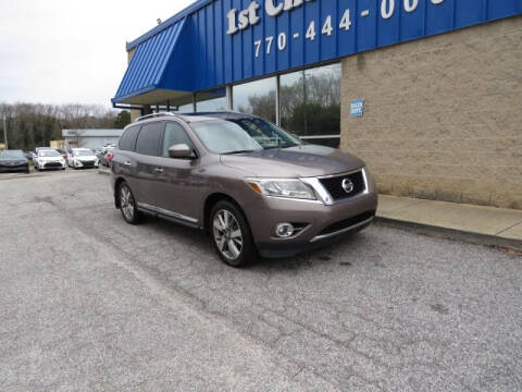 2014 Nissan Pathfinder for sale at 1st Choice Autos in Smyrna GA