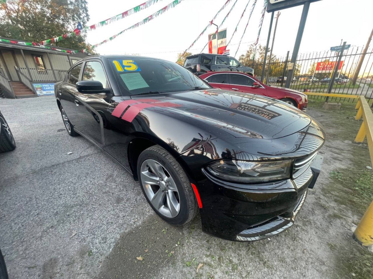 2015 Dodge Charger for sale at DIAMOND MOTORS INC in Houston, TX