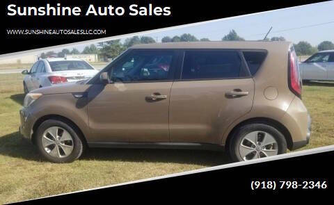 2014 Kia Soul for sale at Sunshine Auto Sales in Inola OK