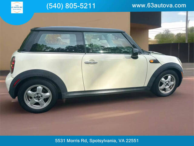 2010 MINI Cooper for sale at 63 Auto Inc in Spotsylvania, VA