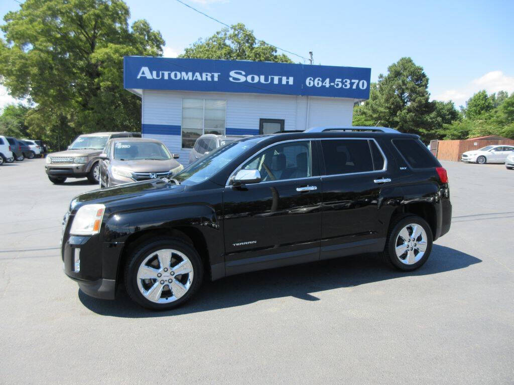 Black 2015 GMC Terrain SLT-2 SLT-2 4dr SUV 1