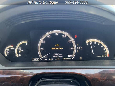 2009 Mercedes-Benz S-Class S 550