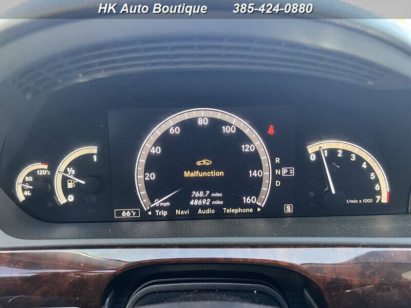 2009 Mercedes-Benz S-Class S 550