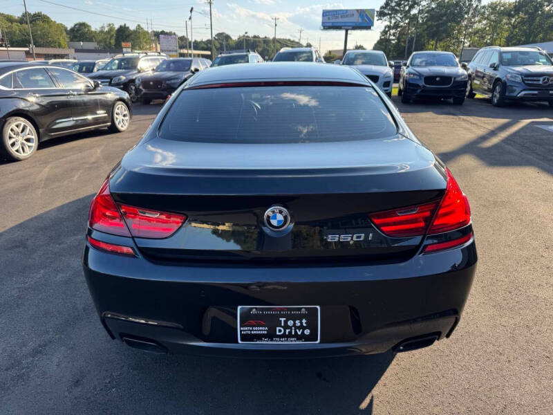 2014 BMW 6 Series 650i Gran Coupe