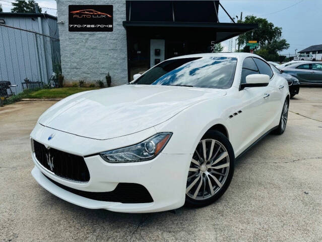 2016 Maserati Ghibli for sale at AUTO LUX INC in Marietta, GA