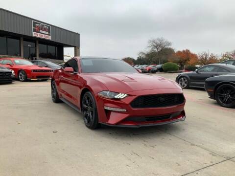 2020 Ford Mustang for sale at KIAN MOTORS INC in Plano TX