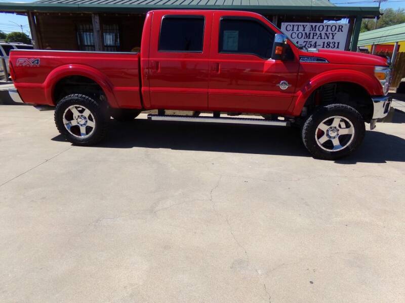2012 Ford F-250 Super Duty for sale at CITY MOTOR COMPANY in Waco TX