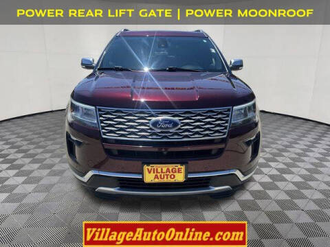 2018 Ford Explorer Platinum
