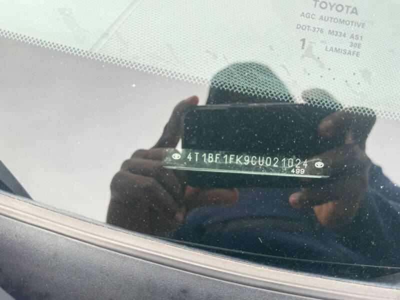 2012 Toyota Camry SE