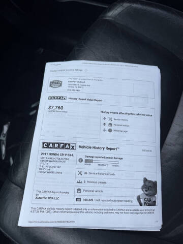 2011 Honda CR-V EX-L