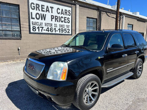 2011 GMC Yukon for sale at BARCLAY MOTOR COMPANY in Arlington TX