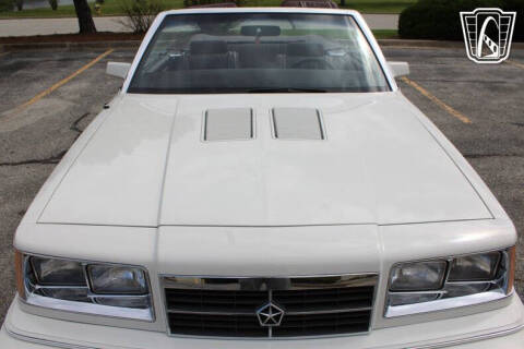 1986 Dodge 600 ES Turbo