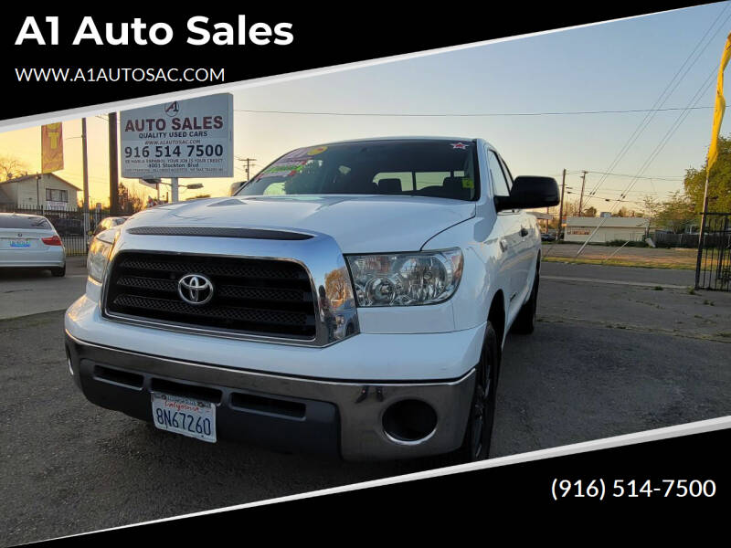 2007 Toyota Tundra for sale at A1 Auto Sales in Sacramento CA