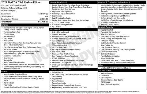 2021 Mazda CX-9 Grand Touring