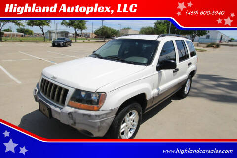 2004 Jeep Grand Cherokee for sale at Highland Autoplex, LLC in Dallas TX